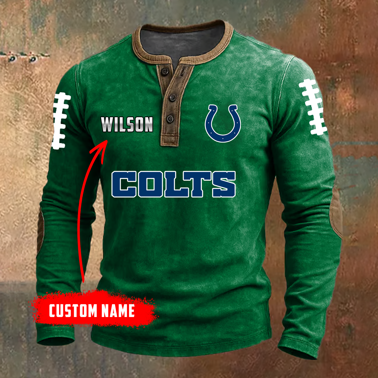 PREMIUM NFL X IND LONG SLEEVE SHIRT NDT TDT