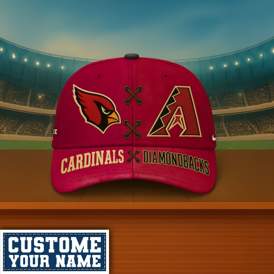 Premium NFL x MLB ARI & AD Crossover Custom Cap V1 NMD TTV