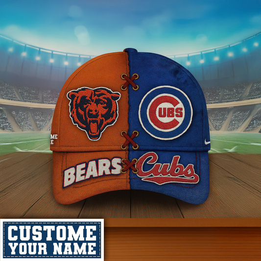 Premium NFL x MLB CHI & CC Crossover Custom Cap V1 NMD TTV