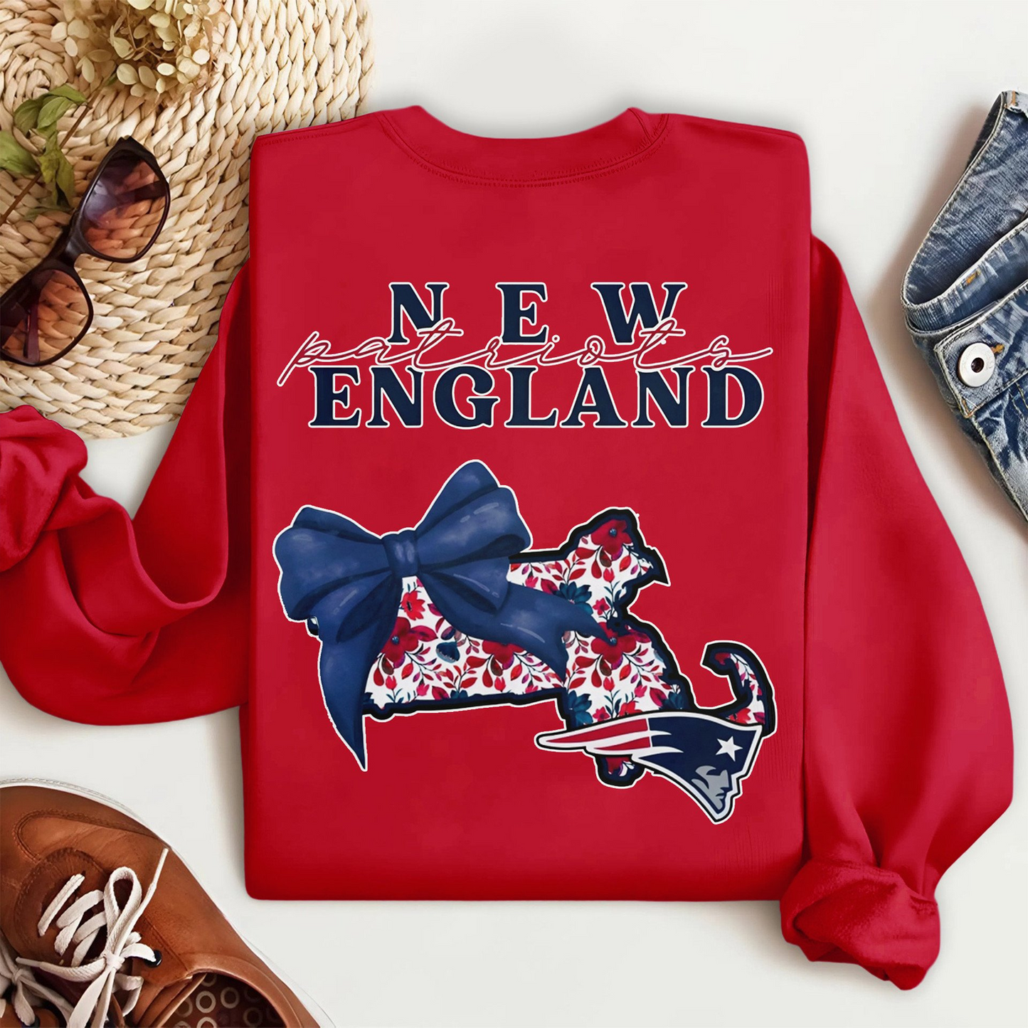 Premium NFL x NEP Cozy State Bow Sweatshirt TUANND TANTD