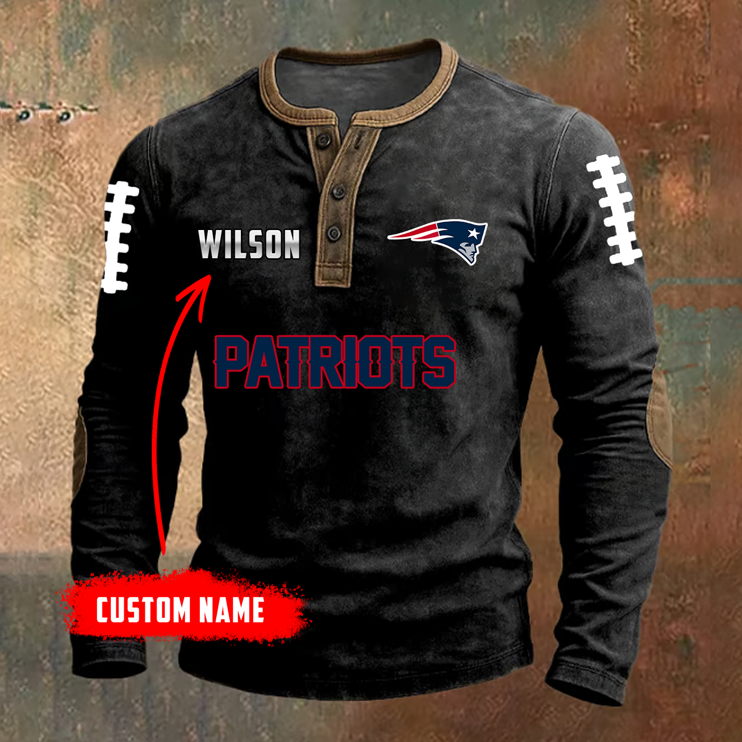 PREMIUM NFL X NEP LONG SLEEVE SHIRT NDT TDT