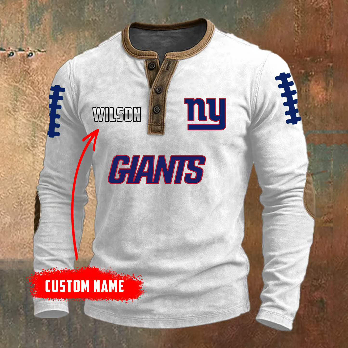PREMIUM NFL X NYG LONG SLEEVE SHIRT NDT TDT