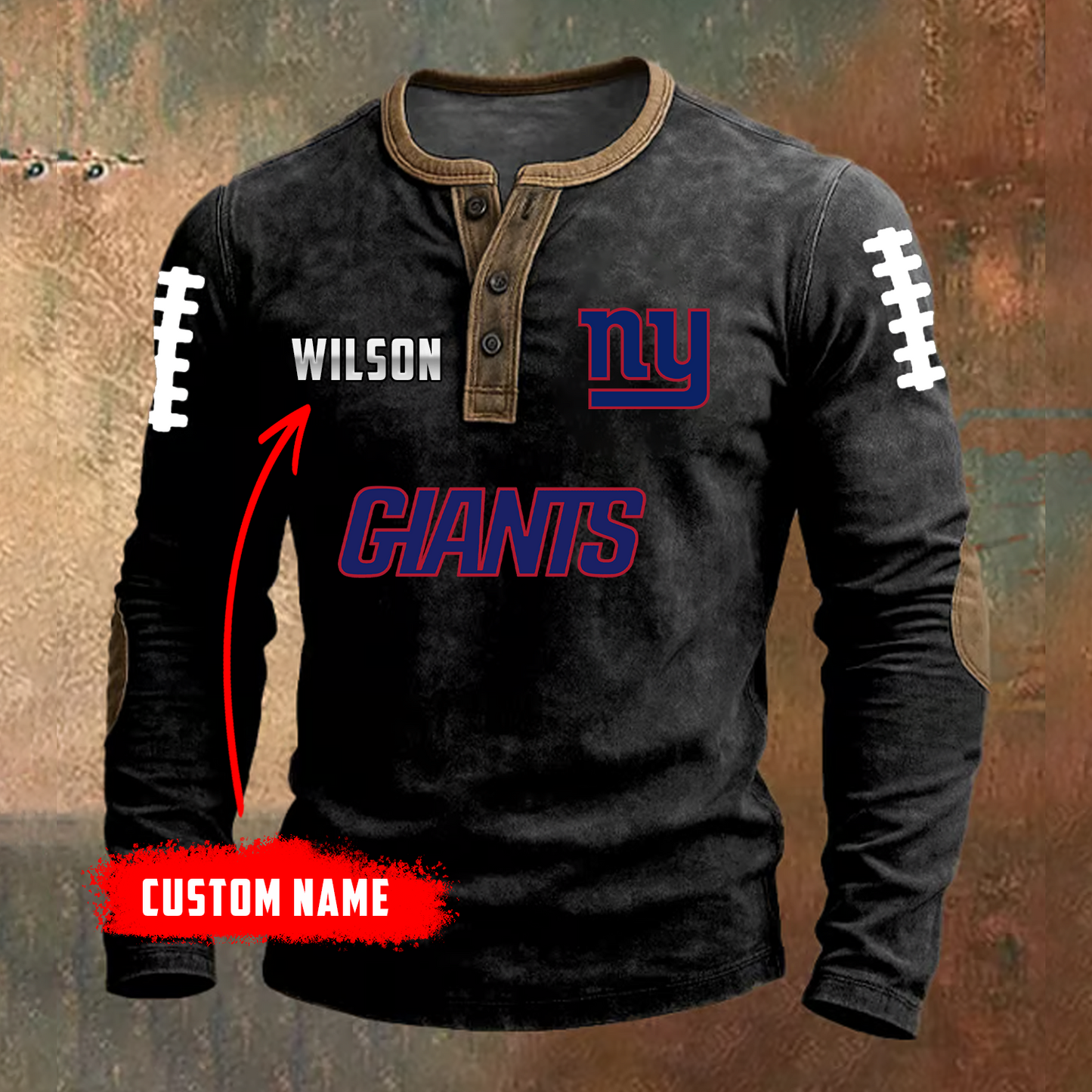 PREMIUM NFL X NYG LONG SLEEVE SHIRT NDT TDT