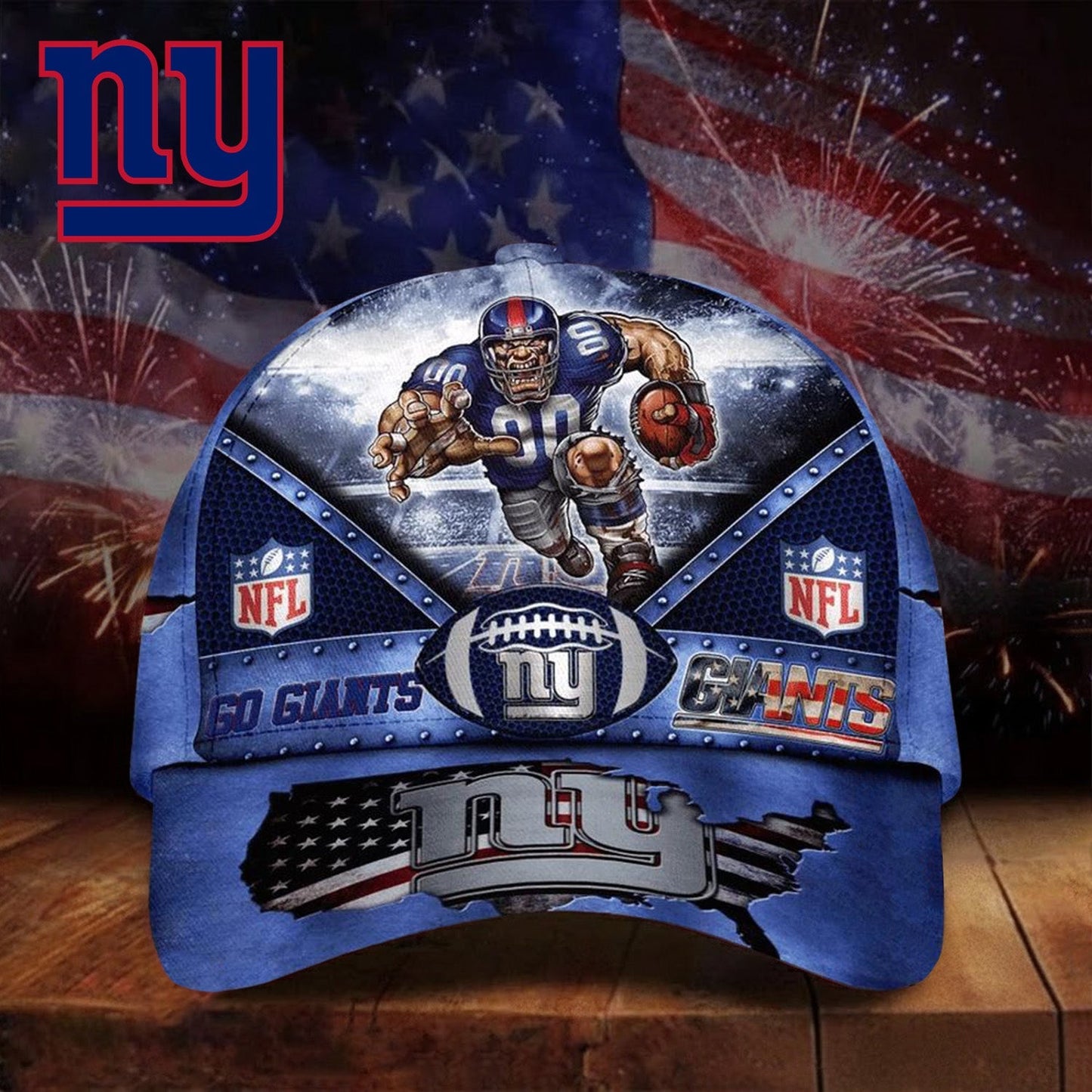 PREMIUM NFL X NYG Super Bowl LIX 2025 Cap NDT NHM