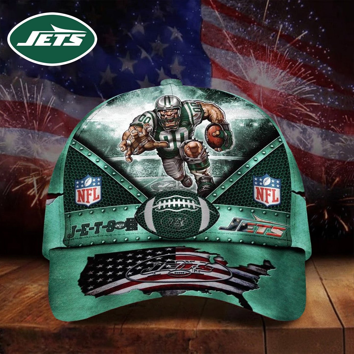 PREMIUM NFL X NYJ Super Bowl LIX 2025 Cap NDT NHM