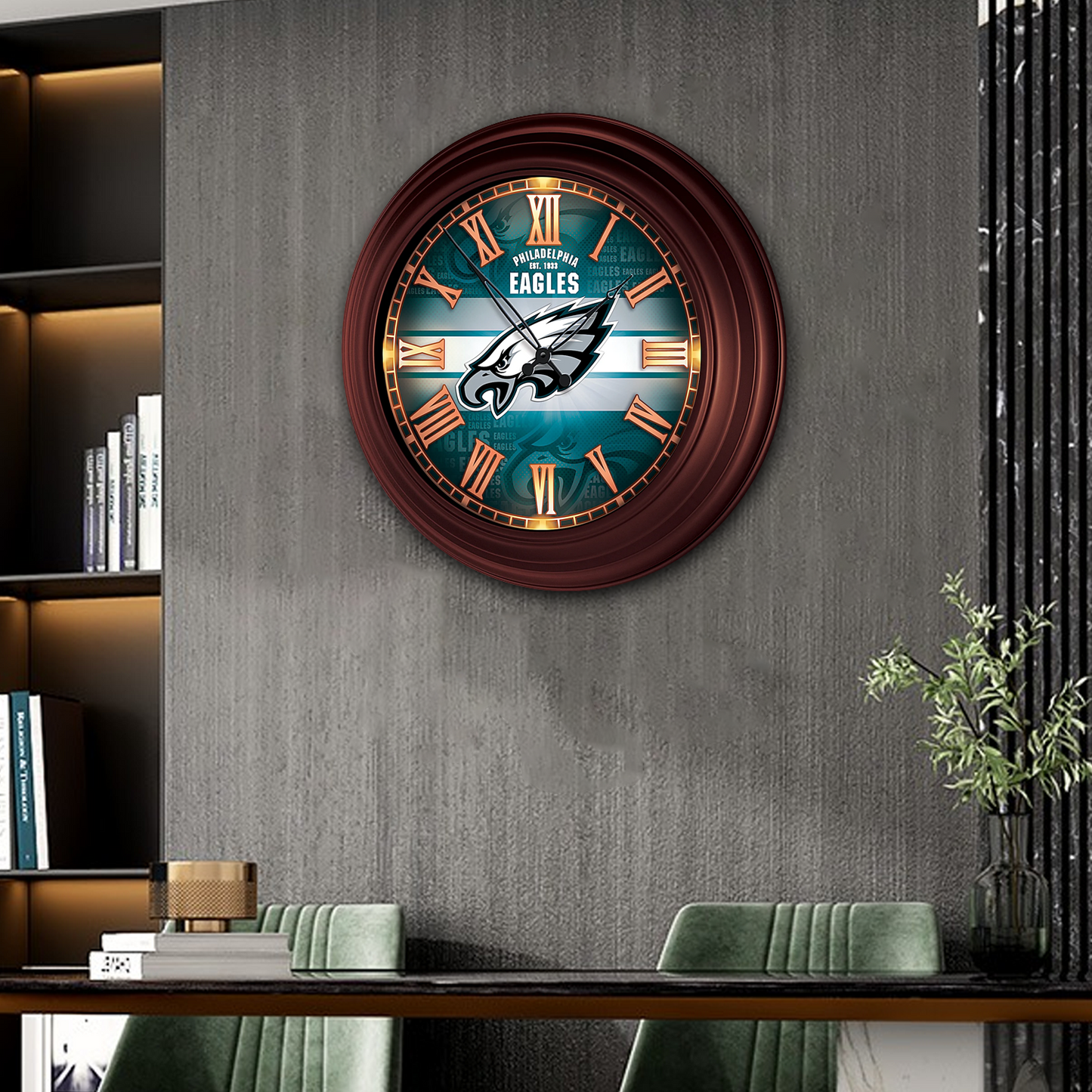 PREMIUM NFL x PHI ATOMIC WALL CLOCK NDT TDT