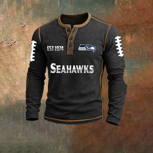 PREMIUM NFL X SEA LONG SLEEVE SHIRT NDT TDT