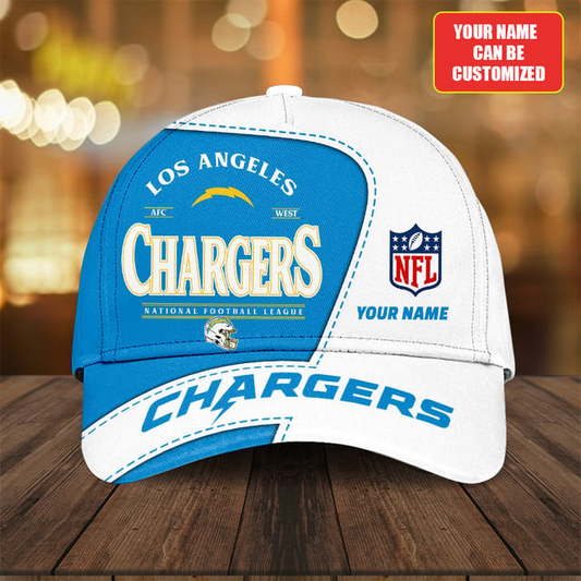 PREMIUM Personalized NFL X  CHARG Classic Cap NDT NHM