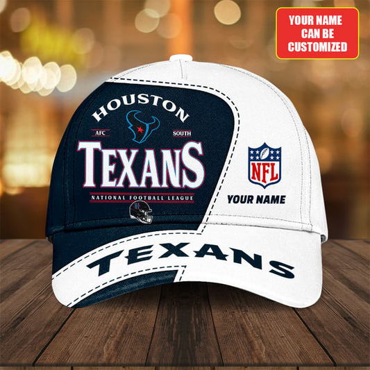 PREMIUM Personalized NFL X  HOU Classic Cap NDT NHM