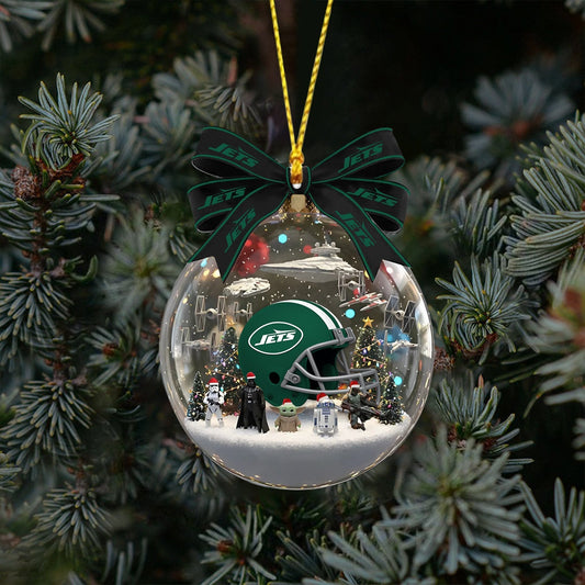PRENIUM The Force X NYJ NFL Ornament NDT NHM