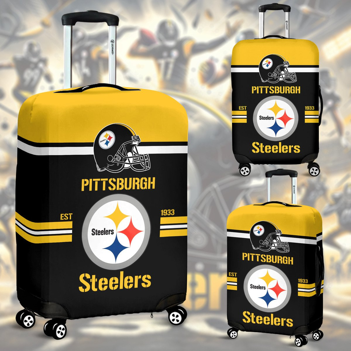 PS NFL Luggage Cover Suitcase Protector DDT NTL