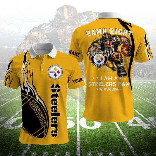 PS NFL Team Mascot Polo Shirt DDT NTL