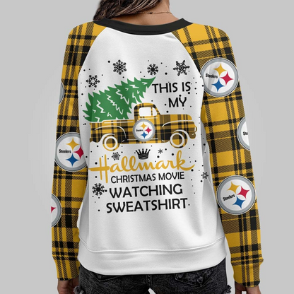 PS Premium NFL Cozy Round Neck Raglan Sleeve Sweatshirt DDT CTND