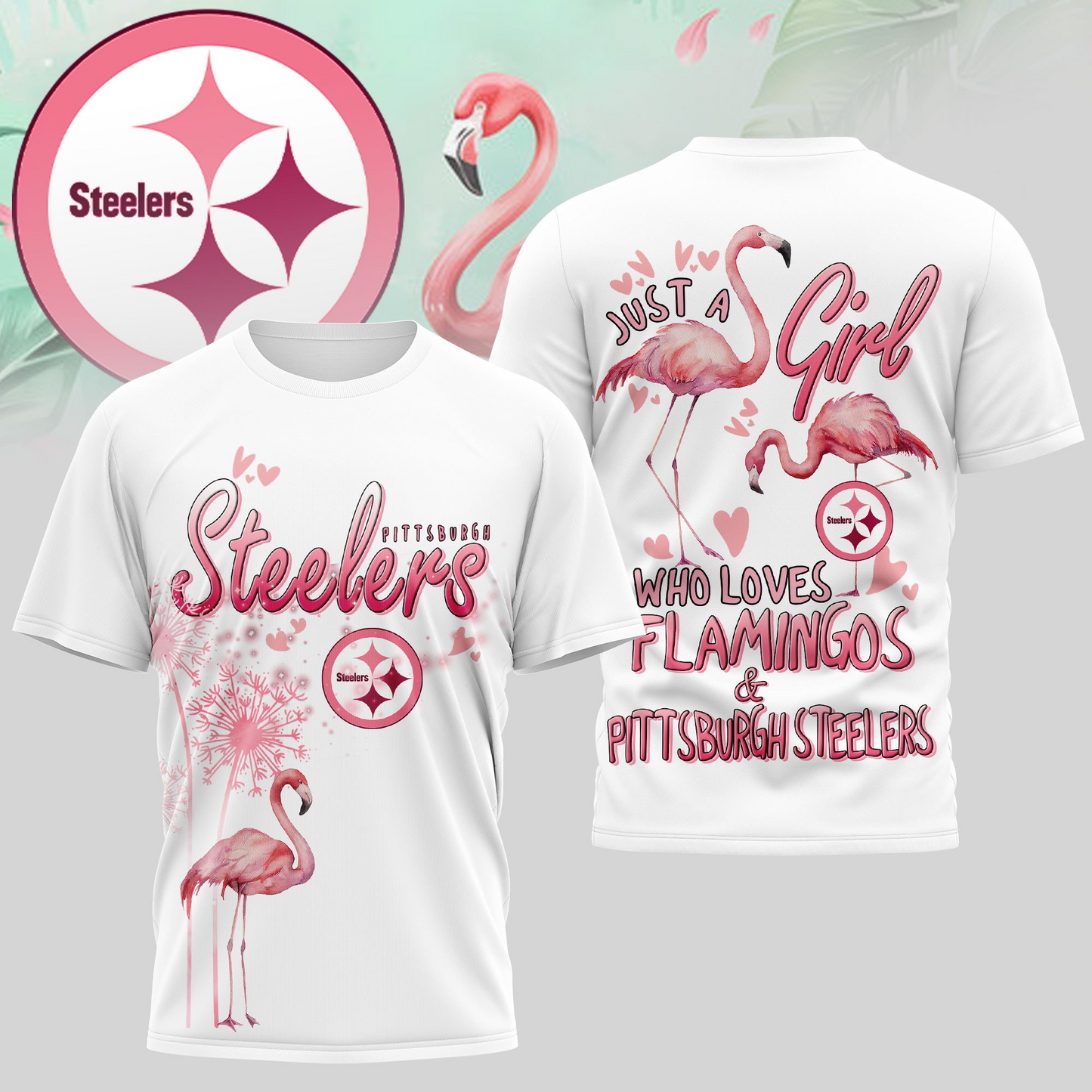 PS Premium NFL Flamingo 3D Shirt DDT NTL