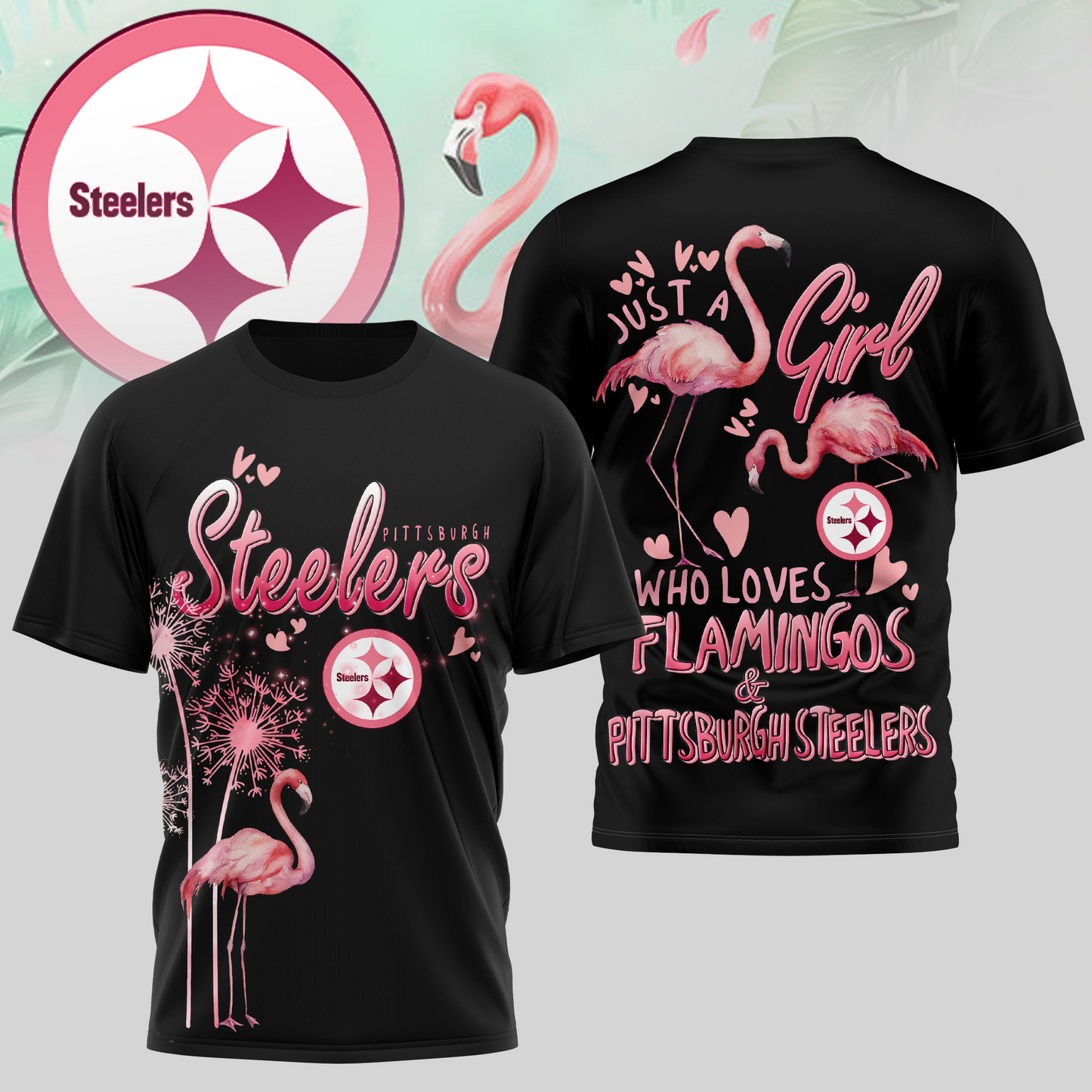 PS Premium NFL Flamingo 3D Shirt DDT NTL