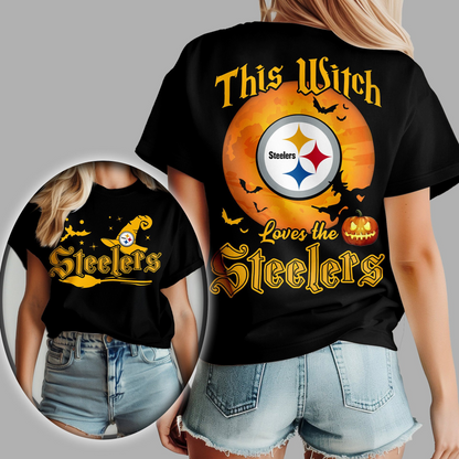 PS Premium NFL Halloween Witch Women Shirt DDT CTND