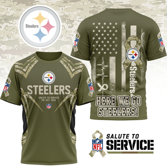 PS Premium NFL Salute to Service Camo 3D Shirt DDT CTND