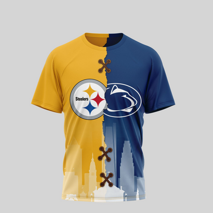 PS Premium NFL x NCAA 3D T-shirt DDT NTL