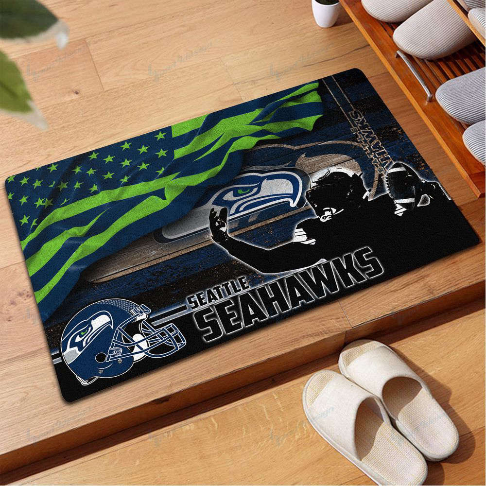 SEA x NFL Doormat, Best Gift For Home Decor NDT NHM