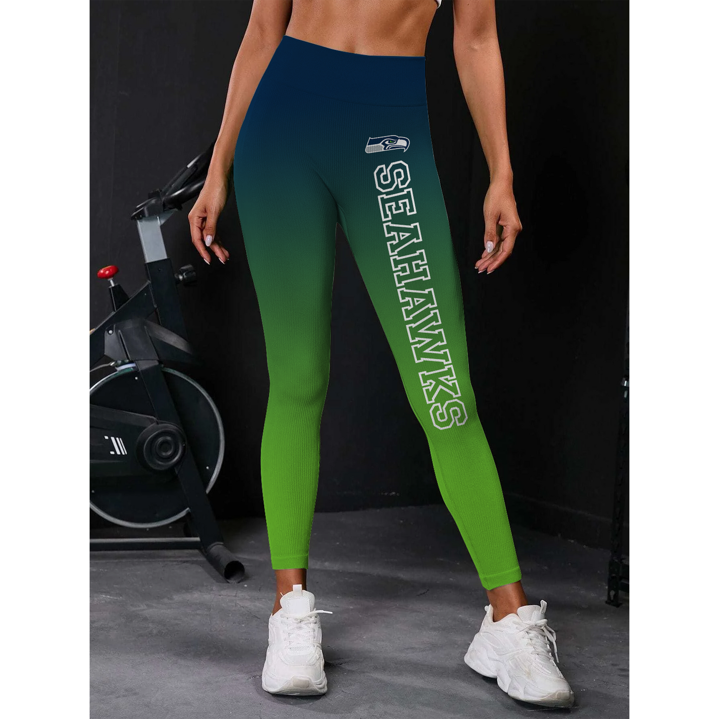 SEA x NFL High Waist Push Up Printed Leggings DATND TANTD