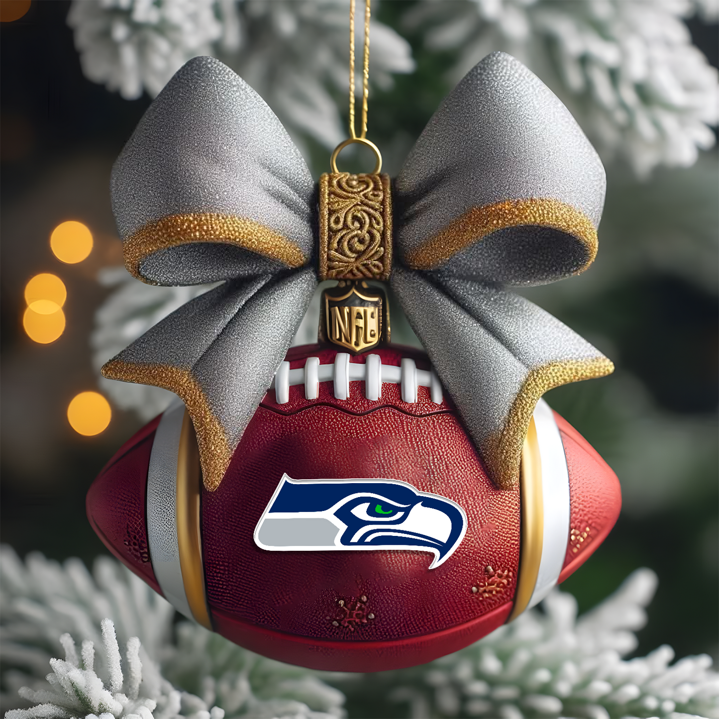 SEA X NFL Holiday Ornament 2025 - Spirit of the Game V1 NAK NHT