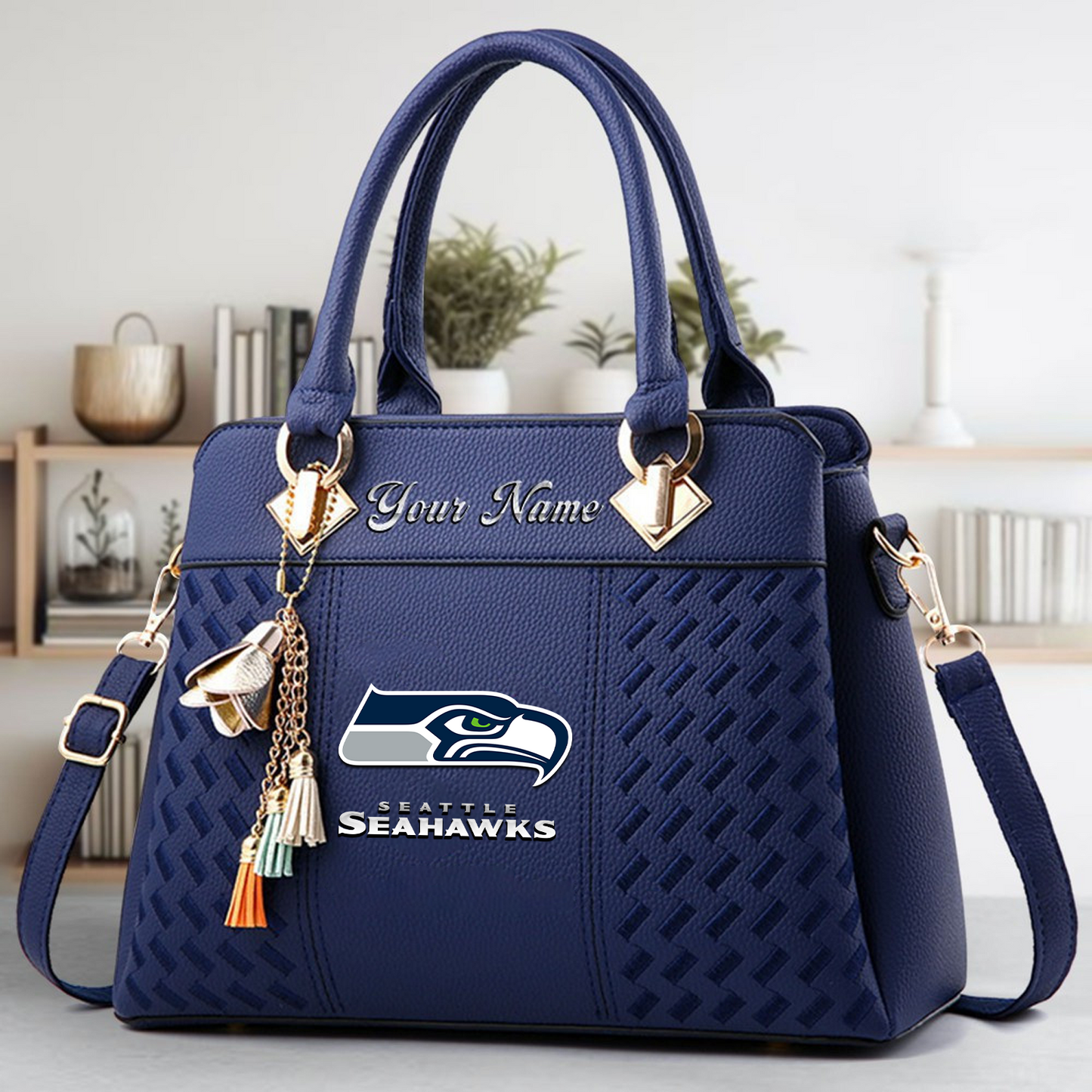 SEA x NFL Leather Bag DATND TANTD