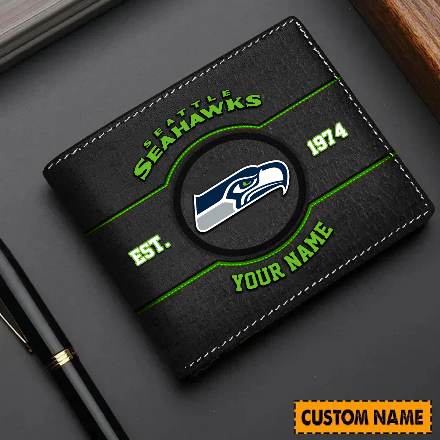 SEA x NFL Men's Wallets DATND TANTD