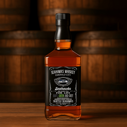 SEA x NFL Whiskey For True Fans Only DATND TANTD