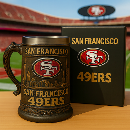 SF x NFL Collectible Beer Stein DATND TANTD
