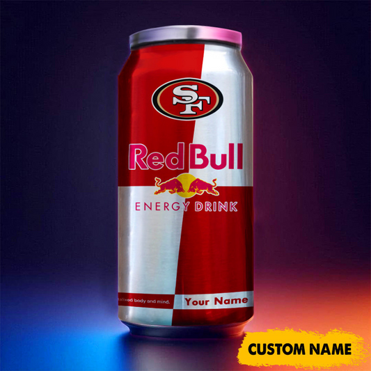 SF x NFL Mix RedB Drink Can Tumbler Custom Any Name DATND TANTD