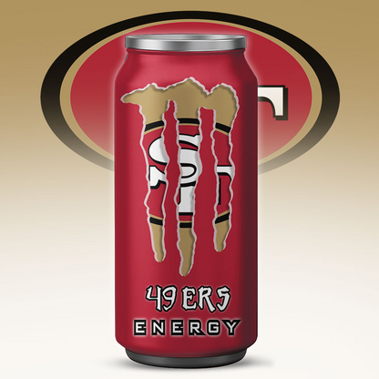 SF x NFL Monster Energy Tumbler Gift for Fans DATND TANTD