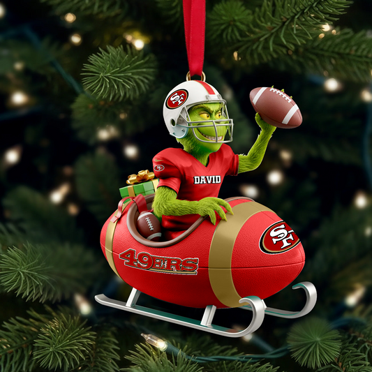 SF X NFL Personalized Christmas Gift Sport Lovers V1 NAK NHT