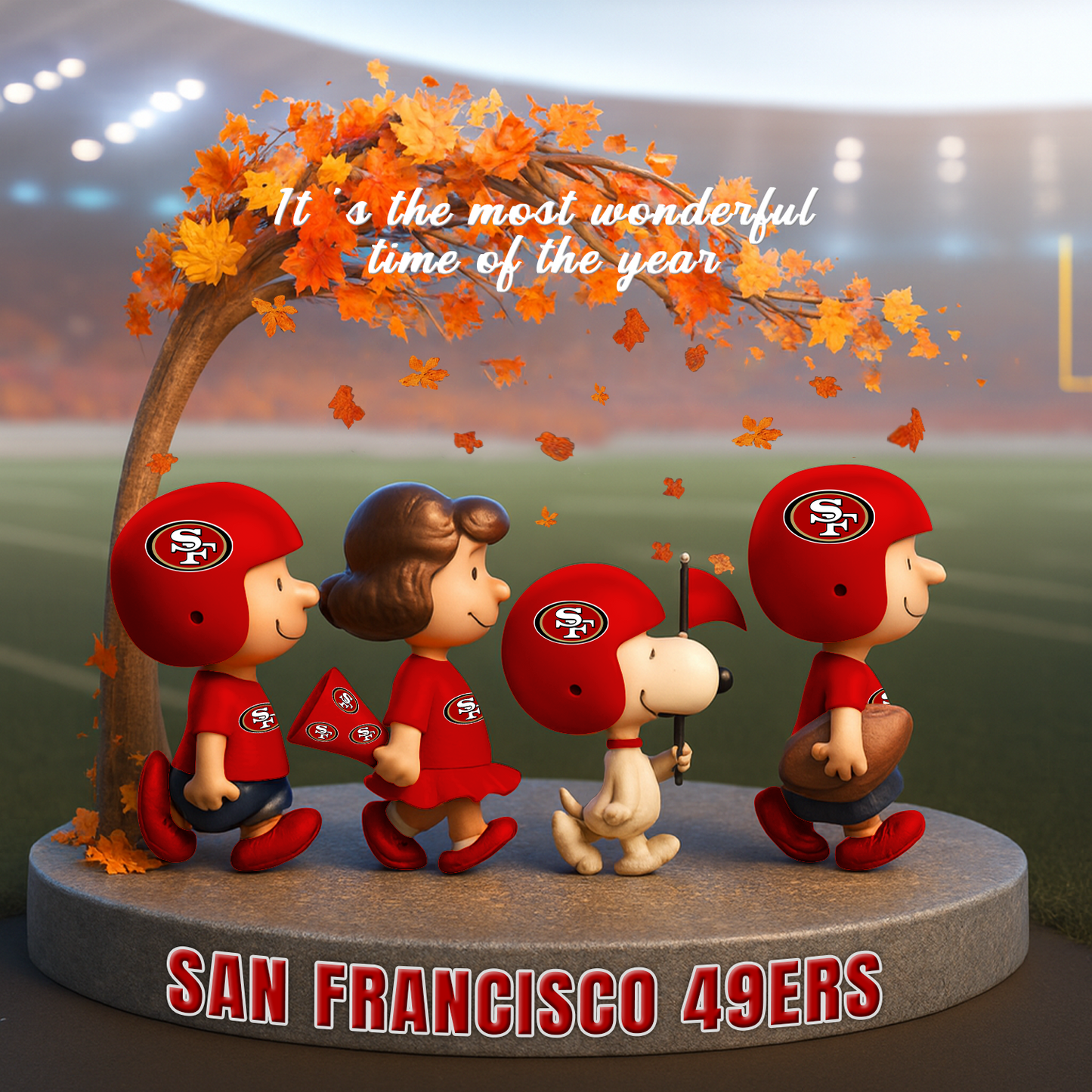 SF x NFL Premium Acrylic Block DATND TANTD