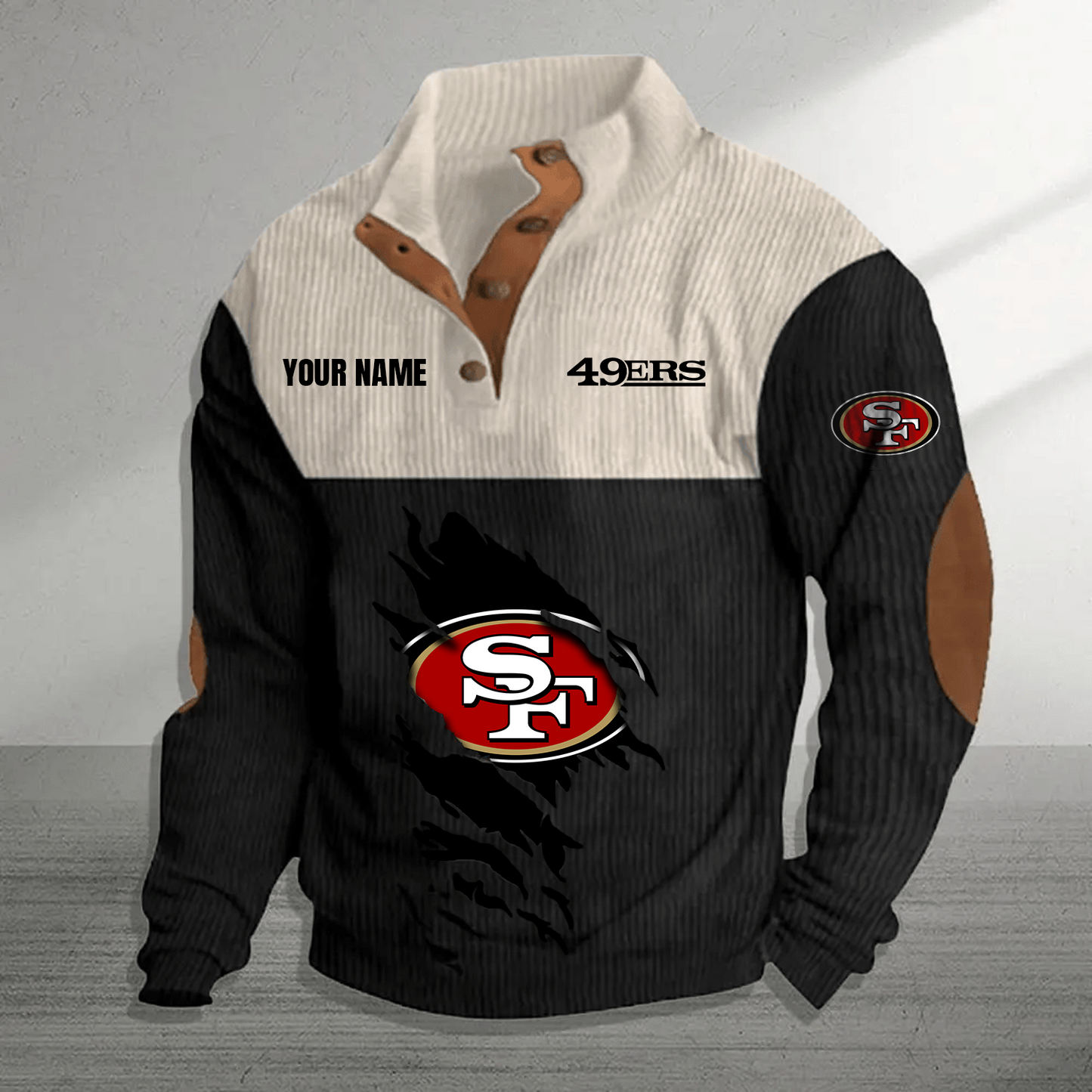 SF x NFL Premium Personalized Game-Day Pullover DATND TANTD