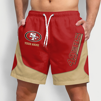 SF x NFL Team Special Short Pants For Men Custom Name Gifts DATND TANTD25