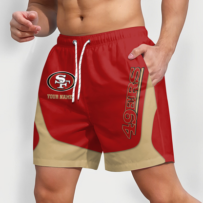 SF x NFL Team Special Short Pants For Men Custom Name Gifts DATND TANTD25