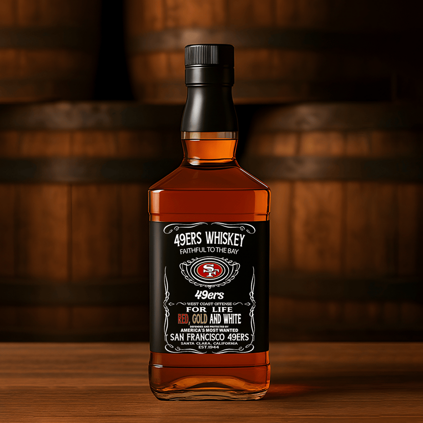 SF x NFL Whiskey For True Fans Only DATND TANTD