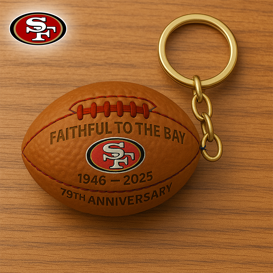 SF49 Premium NFL Anniversary Keychain DDT CTND