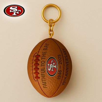 SF49 Premium NFL Anniversary Keychain DDT CTND