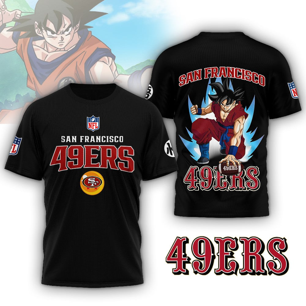 SF49 Premium NFL Dragon Ball Z T-Shirt DDT HLPHUONG