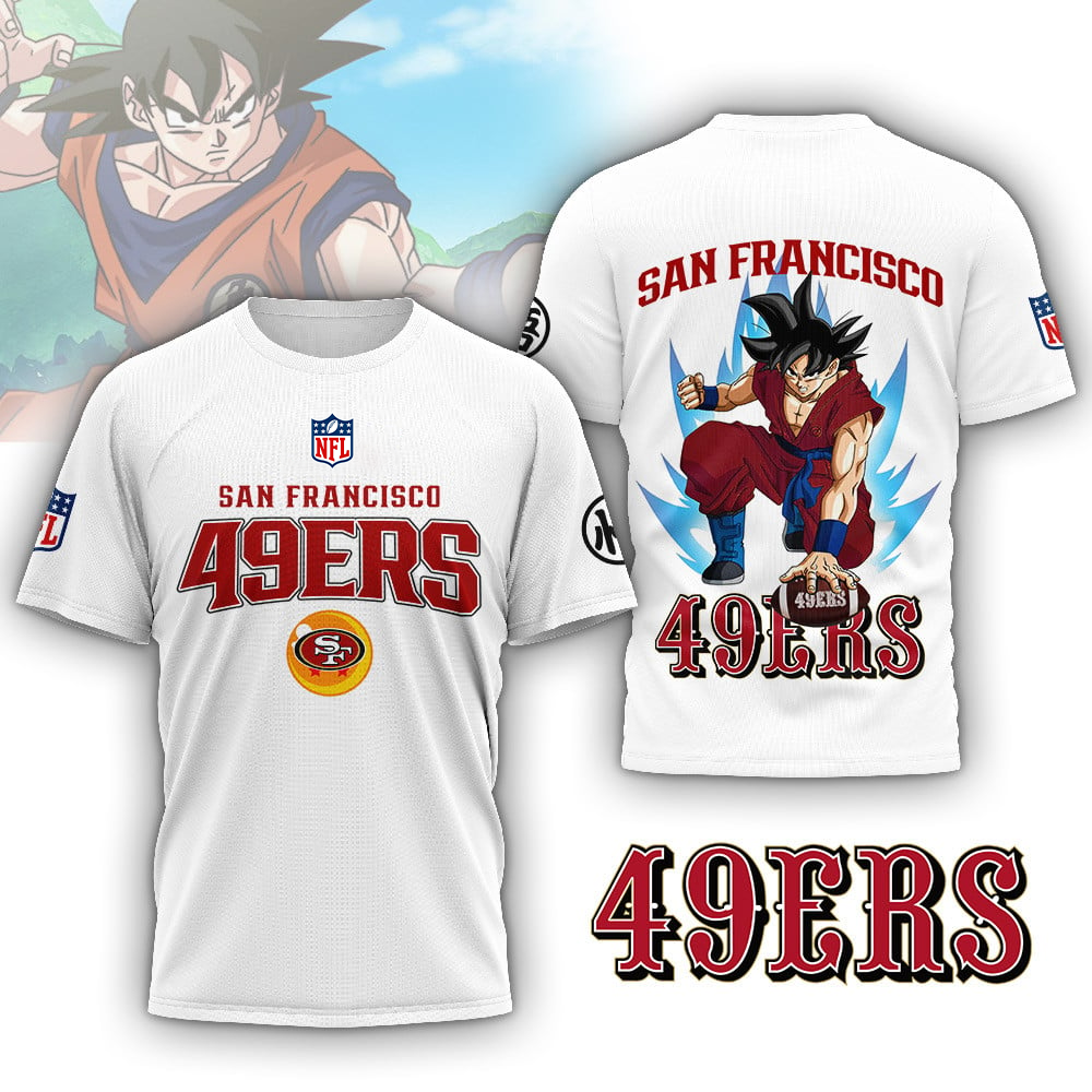 SF49 Premium NFL Dragon Ball Z T-Shirt DDT HLPHUONG