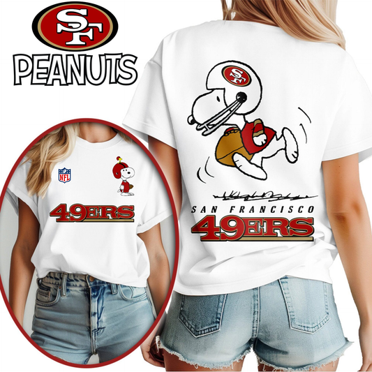 SF49 Premium NFL x Peanuts 3D Shirt DDT CTND
