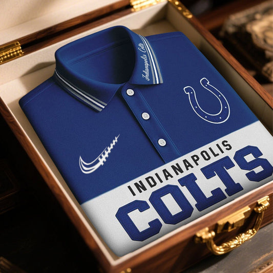 SIGNATURE NFL X IND BUSINEES CLASSIC LONG POLO SHIRT NDT NHM