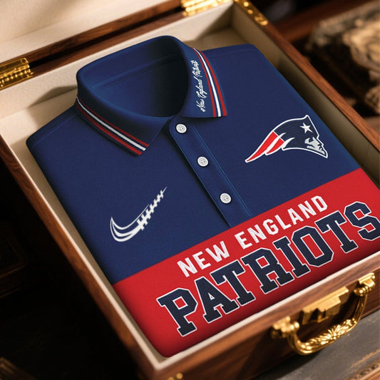 SIGNATURE NFL X NE BUSINEES CLASSIC LONG POLO SHIRT NDT NHM