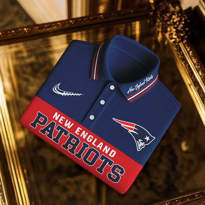 SIGNATURE NFL X NE BUSINEES CLASSIC LONG POLO SHIRT NDT NHM