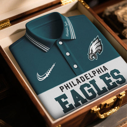 SIGNATURE NFL X PHI BUSINEES CLASSIC LONG POLO SHIRT NDT NHM