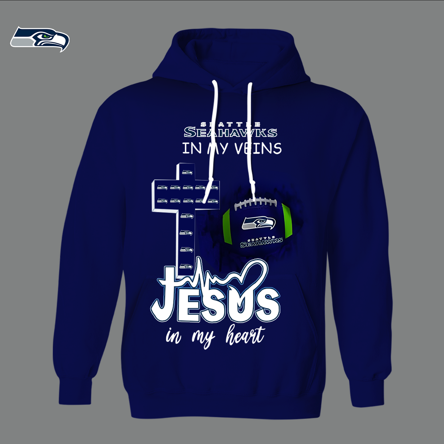SS - Jesus In My Heart Shirt DDT HLPHUONG
