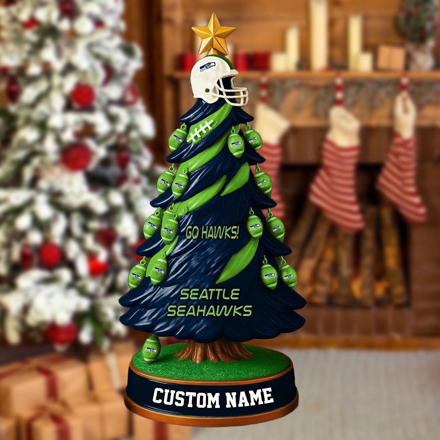 SS NFL Acrylic Block Gift For Fans DDT CTND