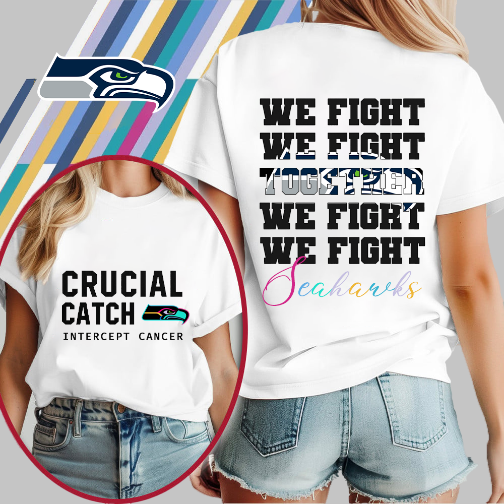 SS NFL Crucial Catch We Fight Together T-Shirt DDT HLPHUONG