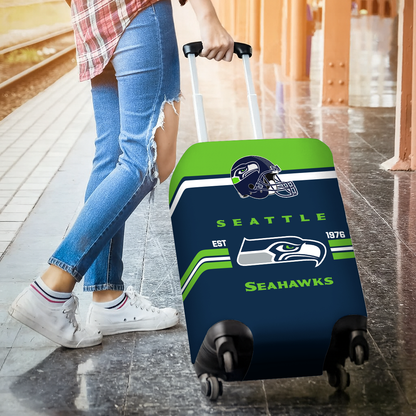 SS NFL Luggage Cover Suitcase Protector DDT NTL